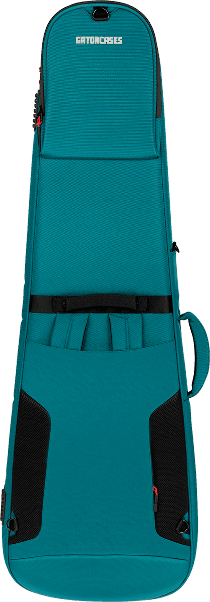 Gator G-ICONBASS-BLU - Softcase semirrígido para bajo eléctrico ICON azul resistente a la intemperie