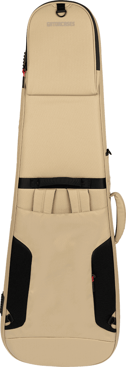 Gator G-ICONBASS-KHK - Funda softcase premium para bajo eléctrico Gator G-ICON beige/kaki