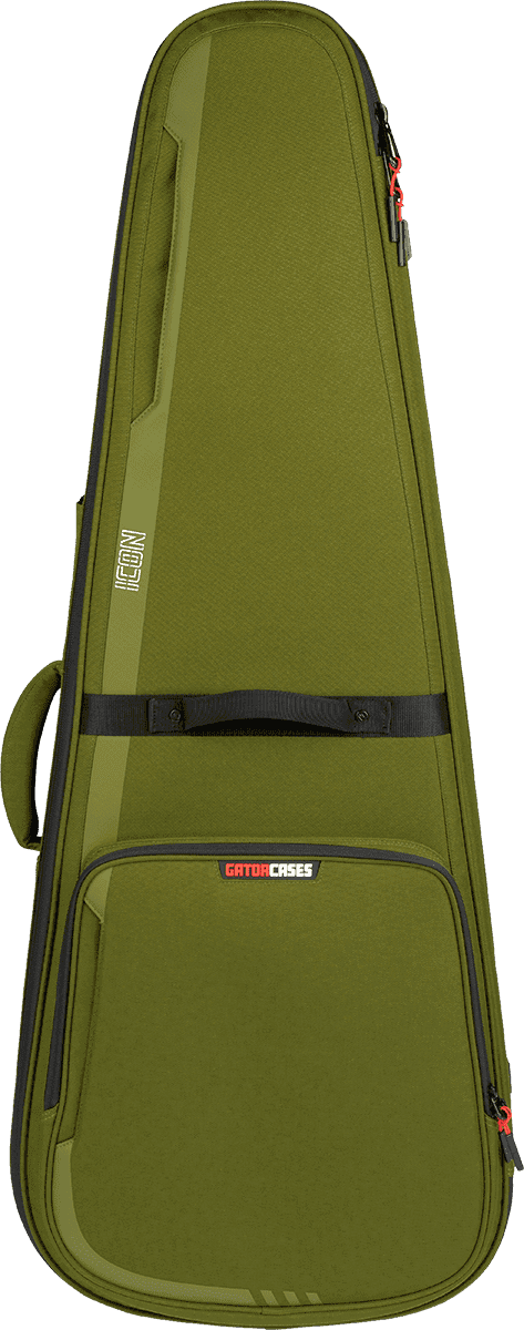 Gator G-ICONDREAD-GRN - Softcase guitarra acústica dreadnought “Gator G-ICON” semirrígida 1000D – Verde