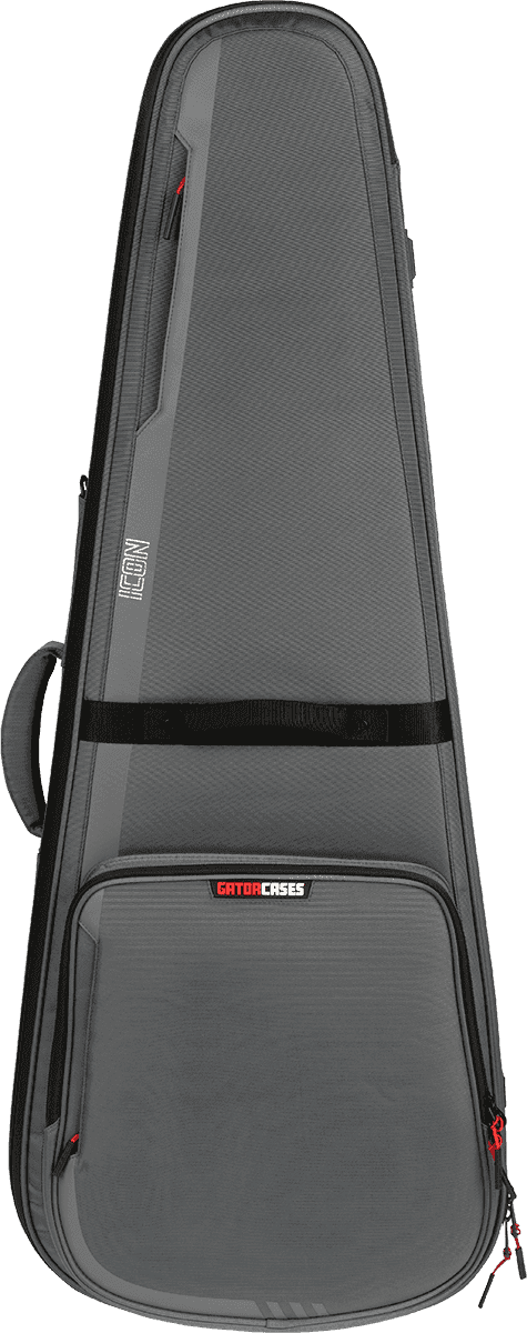 Gator G-ICONDREAD-GRY - Funda semi-rígida ICON para guitarra acústica dreadnought gris
