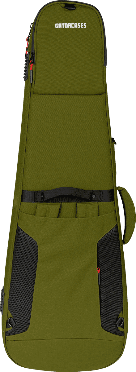 Gator G-ICONELECTRIC-GR - Softcase guitarra eléctrica ICON verde semirrígida resistente al clima