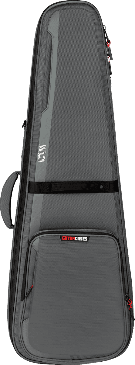 Gator G-ICONELECTRIC-GY - Funda semirrígida para guitarra eléctrica