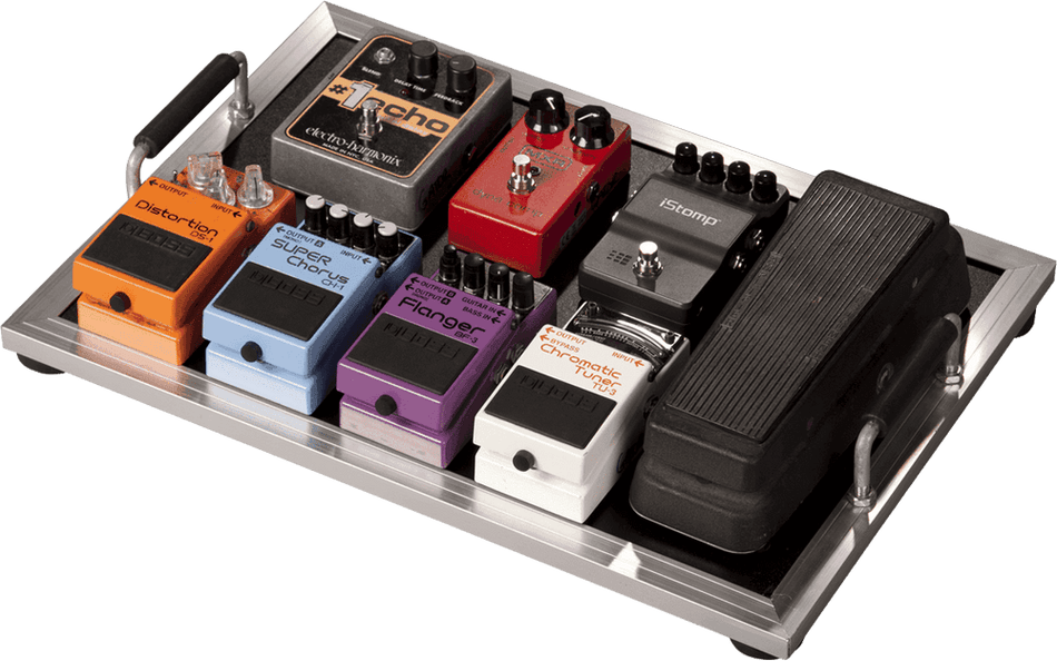 Gator G-TOUR-PEDALBOARD - Flightcase ATA con pedalboard extraíble 17" x 11" para 8-10 pedales