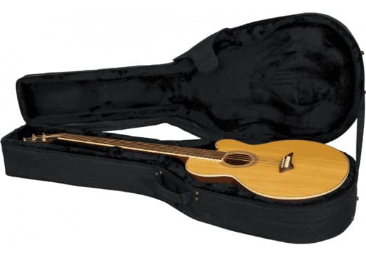 Gator GL-AC-BASS - Softcase híbrido ligero para bajo acústico con espuma EPS y nylon 600D