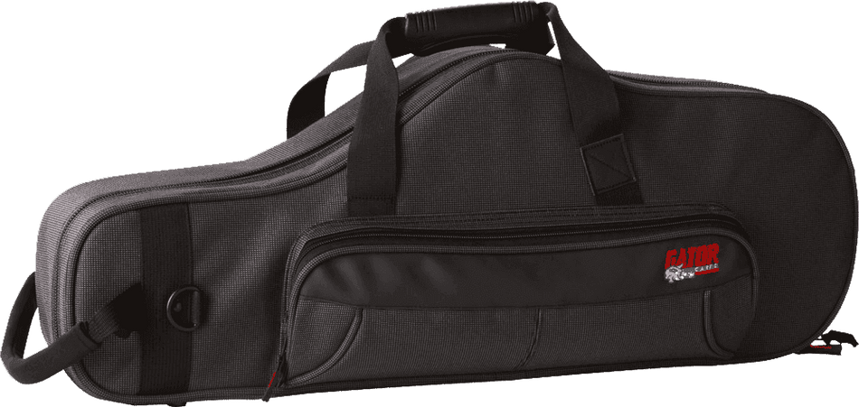 Gator GL-TENORSAX-S23 - Funda semirrígida (softcase) para saxofón tenor en color gris/negro