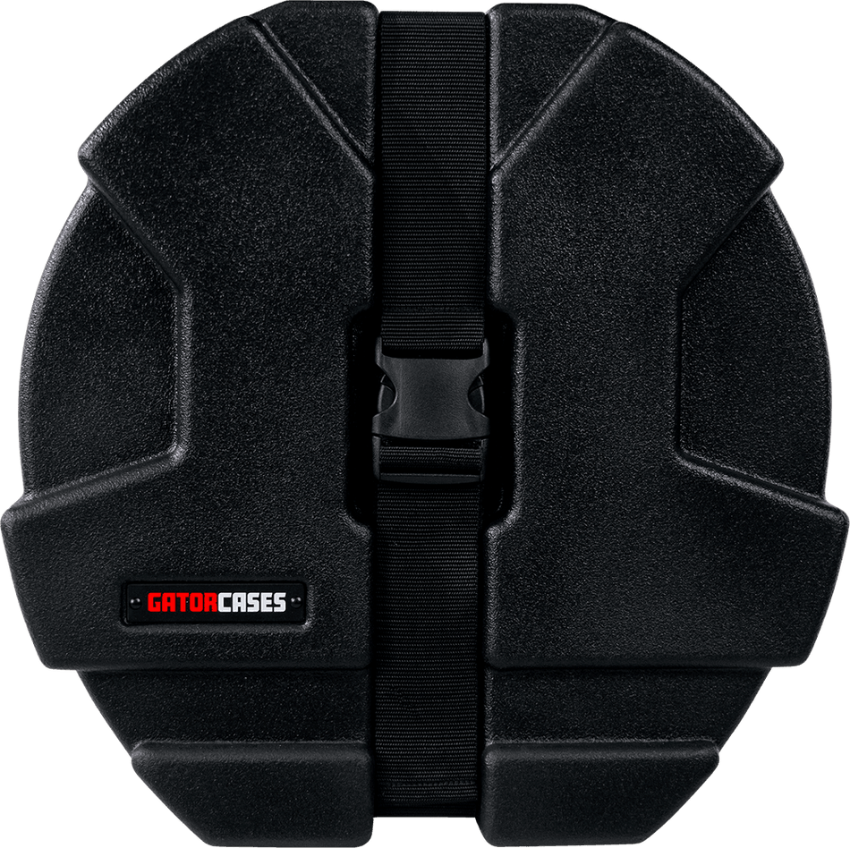 Gator GPC1310 - Estuche rígido moldeado para tom 13" x 10" con acolchado de terciopelo