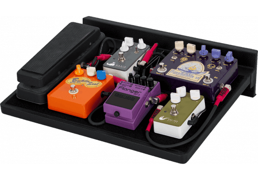 Gator GPT-BL-PWRCE - Maleta semirígida para pedales de efectos (Alimentador incluido)