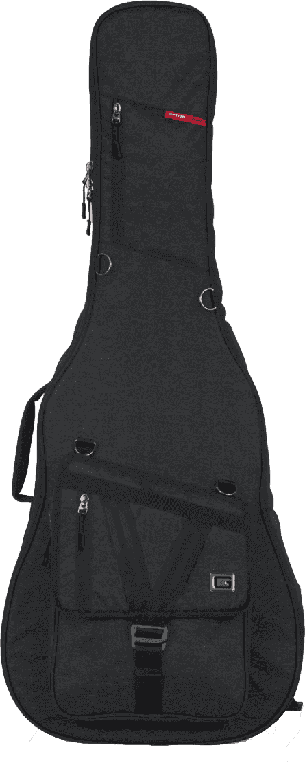 Gator GT-ACOUSTIC-BLK - Funda Transit softcase para guitarra acústica dreadnought – Negro carbón