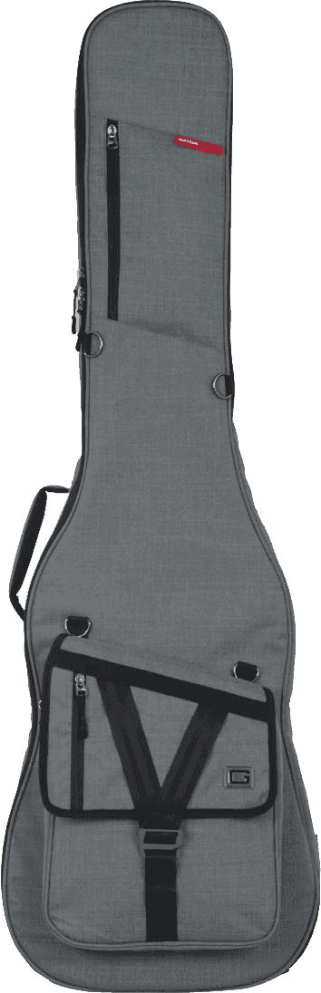 Gator GT-BASS-GRY Transit Series - Funda Acolchada para Bajo Eléctrico Gris