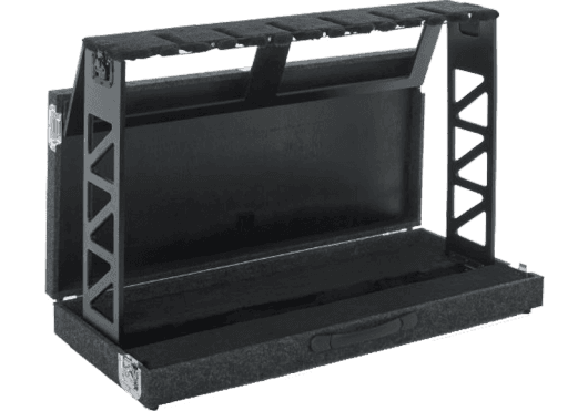 Gator GTR-STD6 - Soporte rack plegable para 6 guitarras eléctricas, acústicas y bajos "Gator GTR"