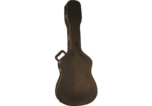 Gator GWE-DREAD12 - Estuche rígido de madera para guitarra acústica Dreadnought 12 cuerdas