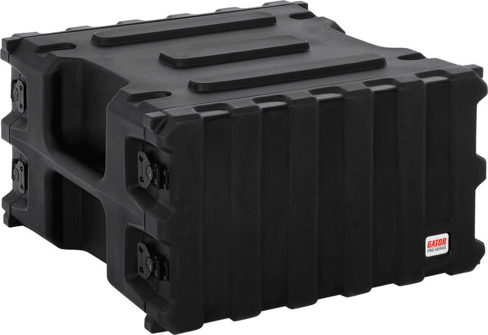 Gator G-PRO-6U-19 - Flightcase rack moldeado 6U de polietileno, profundidad 19"