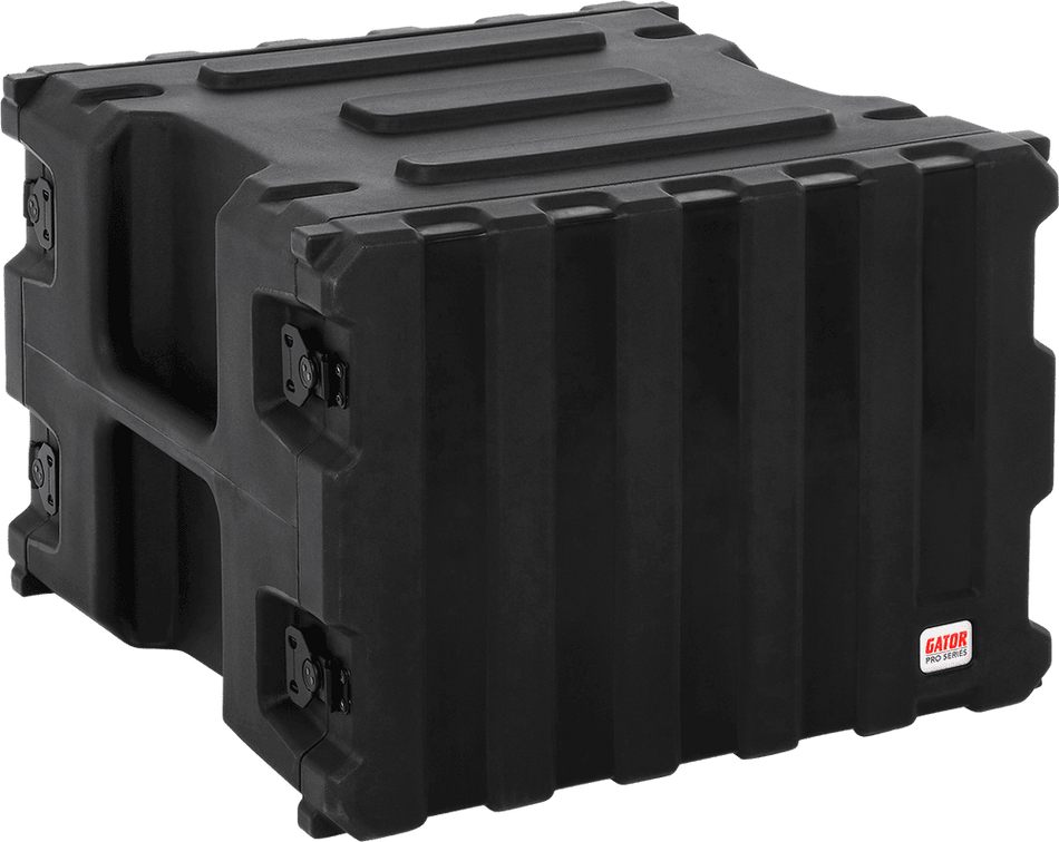 Gator G-PRO-8U-19 - Rack flightcase moldeado 8U, profundidad 19" para equipos de 19"