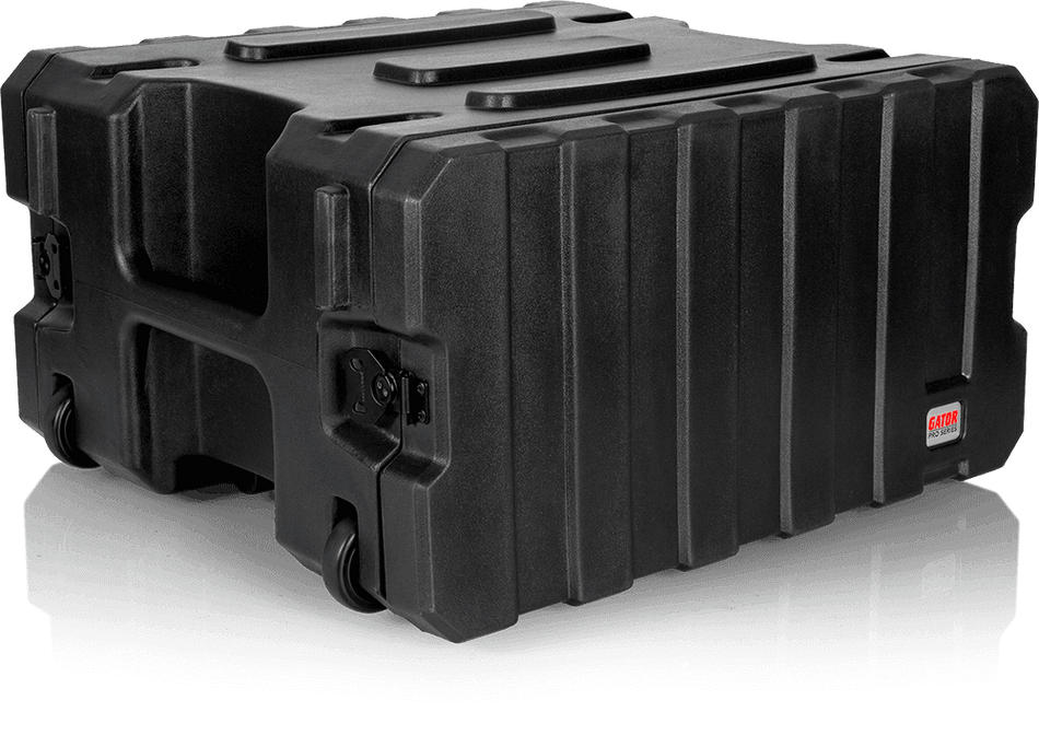 Gator G-PROR-6U-19 - Rack flightcase 19" para 6 unidades "Gator G-PRO ROLLING" con ruedas