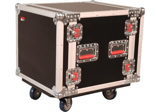Gator G-TOUR-10UCAST - Rack flightcase ATA 19" 10U con ruedas "Gator G-TOUR"