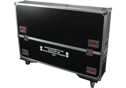 Gator G-TOURLCDV2-3743 - Estuche ATA con ruedas para pantallas de 37" a 43"