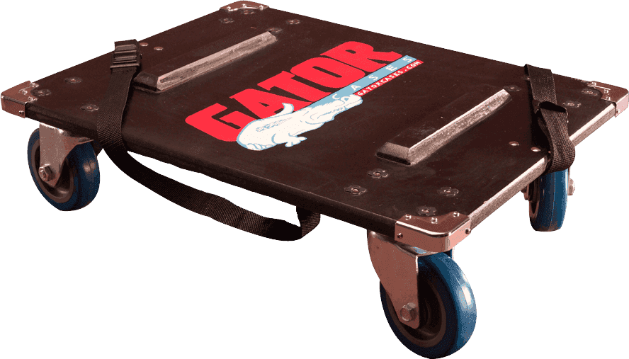 Gator GA100 - Plataforma de carga con ruedas para racks y cajas de escenario