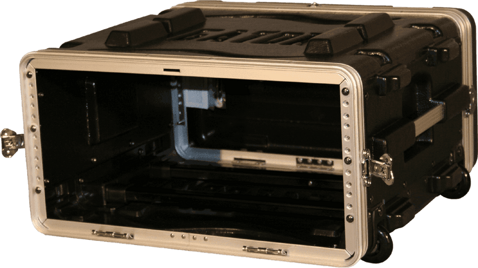 Gator GRR-4L - Rack Flightcase 19" con Ruedas / 4 Unidades - Estándar