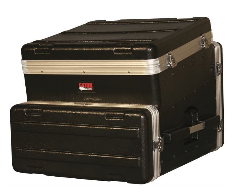 Gator GRC10X4 - Rack flightcase combo 19" 10U superior + 4U frontal moldeado en polietileno