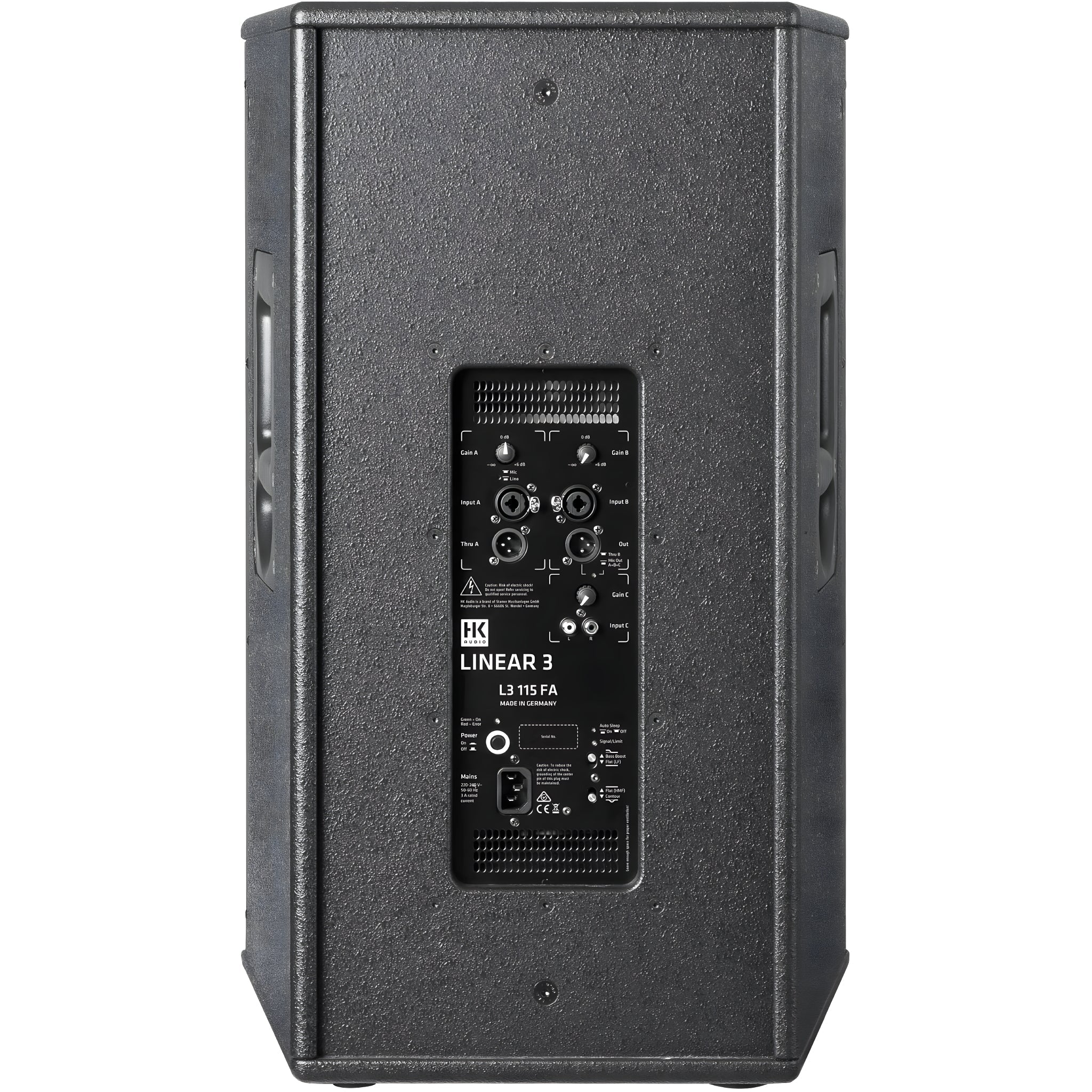 HK Audio L3 115 FA - Sistema compacto full range de 2 vías autoamplificado con procesador digital interno - Tempo Shop