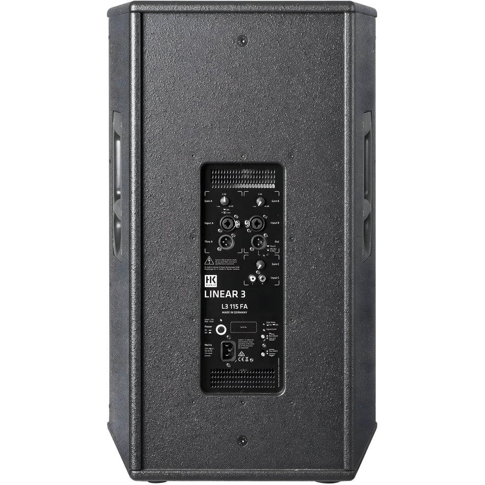 HK Audio L3 115 FA - Sistema compacto full range de 2 vías autoamplificado con procesador digital interno - Tempo Shop