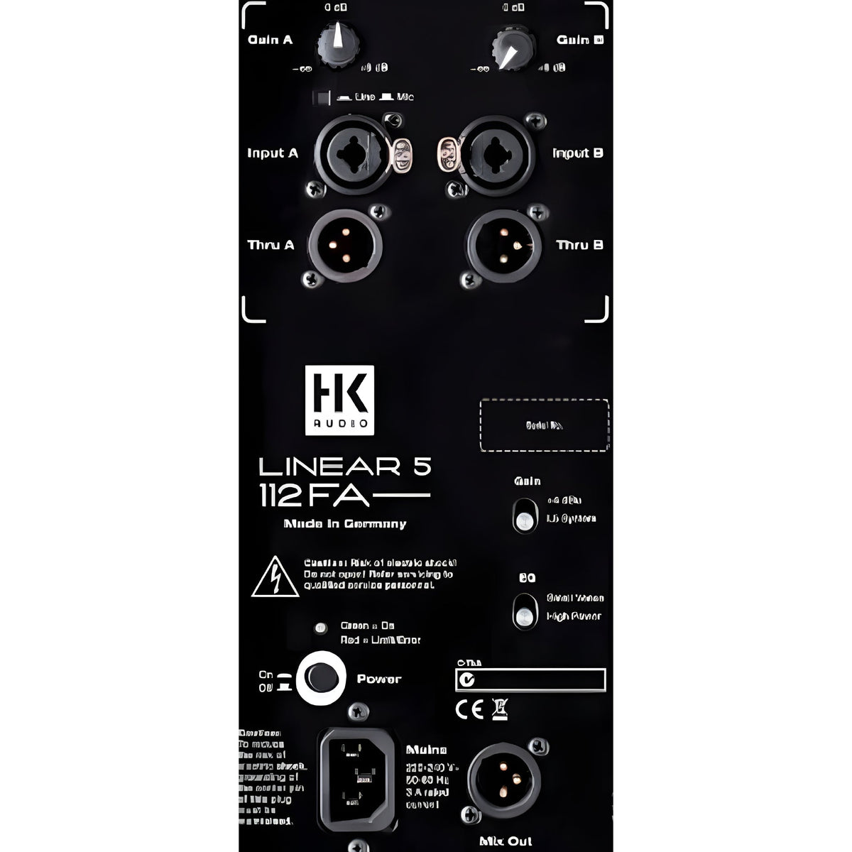 HK Audio L5 112 FA - Sistema compacto full range de 2 vías autoamplificado - Tempo Shop