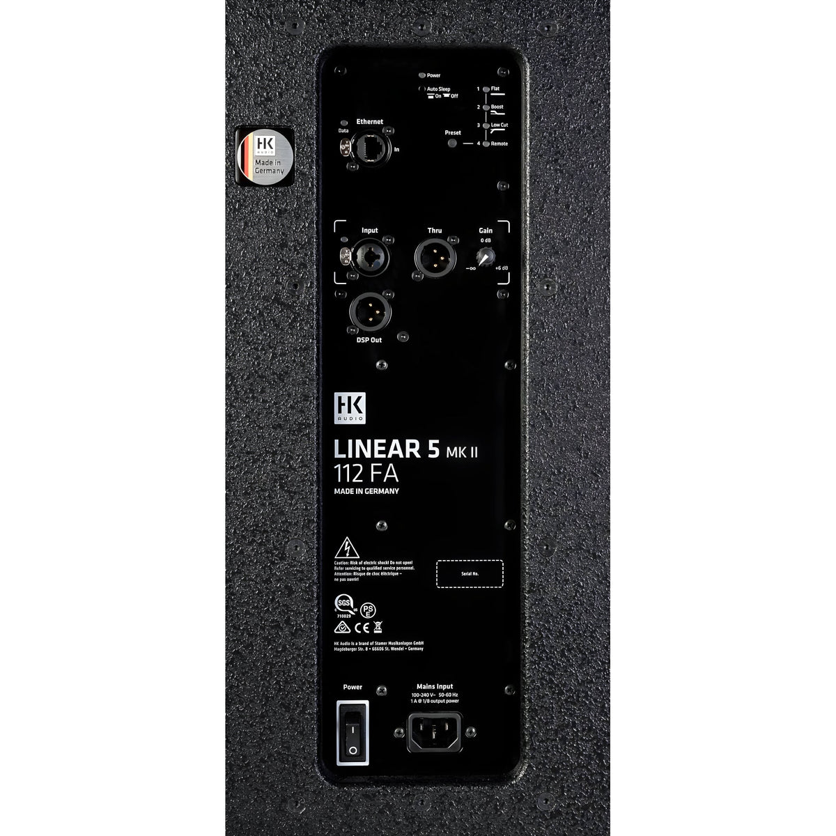 HK Audio L5 MKII 112 FA - Sistema compacto full range de 2 vías autoamplificado - Tempo Shop