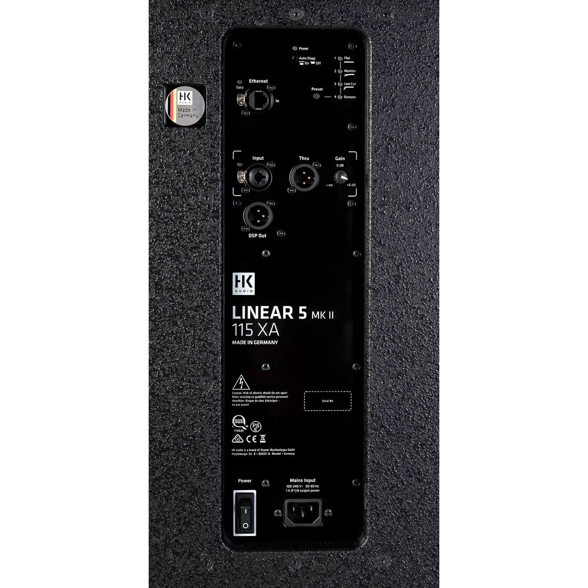 HK Audio L5 MKII 115 XA - Sistema compacto full range de 2 vías autoamplificado - Tempo Shop