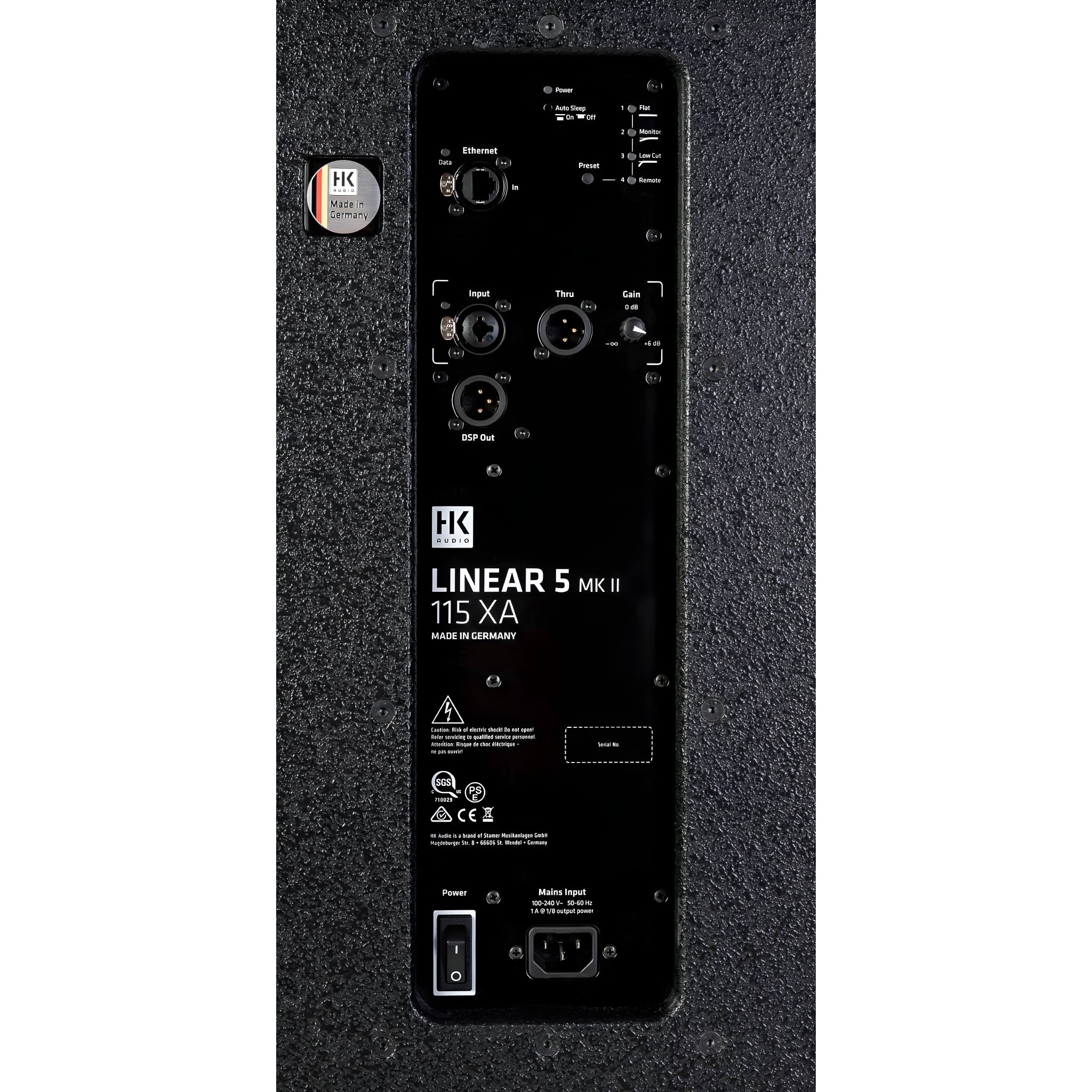 HK Audio L5 MKII 115 XA - Sistema compacto full range de 2 vías autoamplificado - Tempo Shop