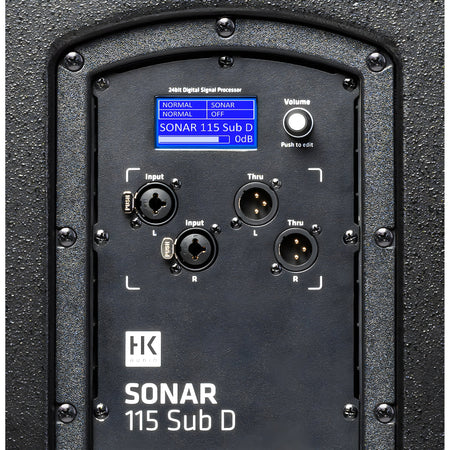 HK Audio SONAR 115 SUB D - Subwoofer autoamplificado - Tempo Shop