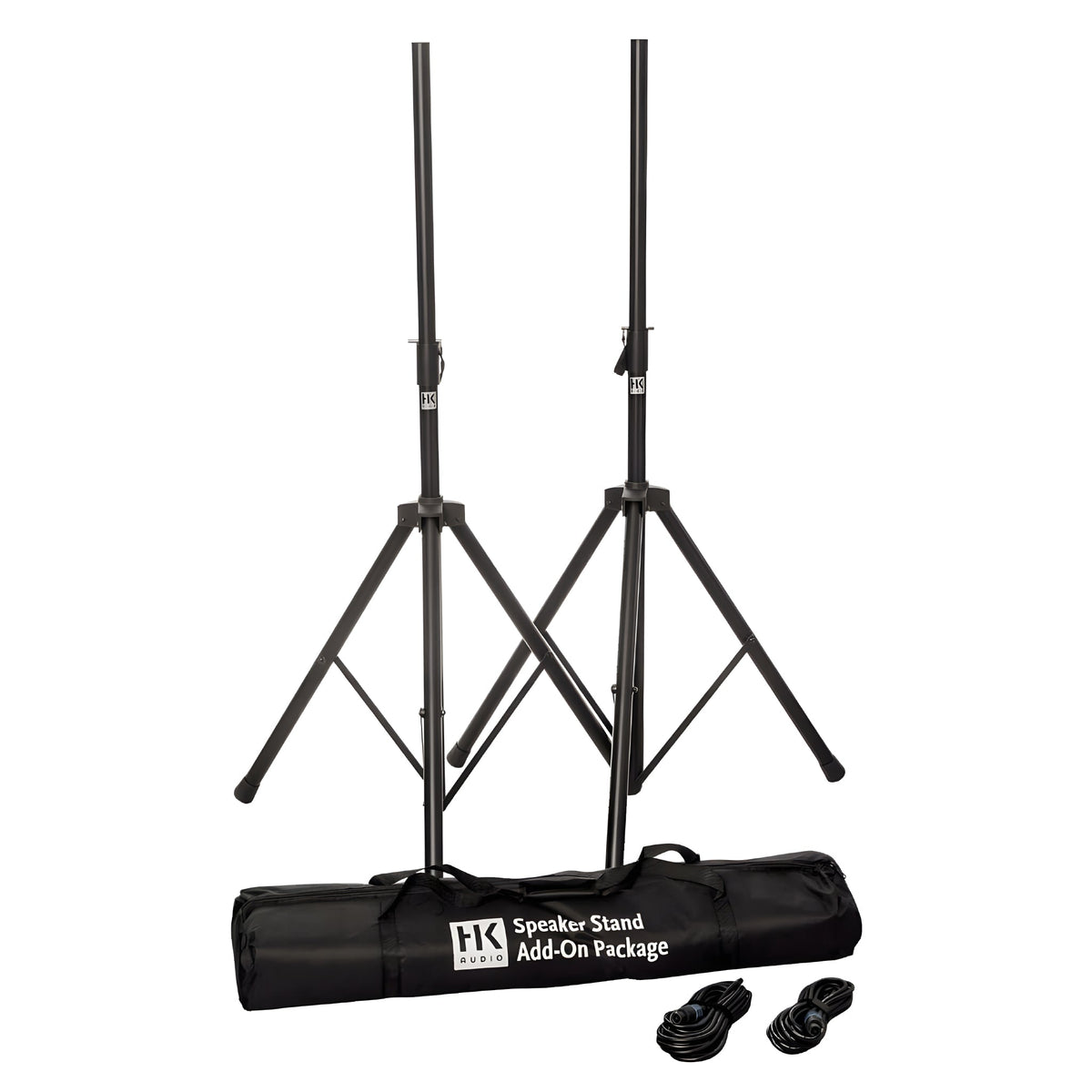 HK Audio SPEAKER STAND ADD - ON SPEAKON - Pack dos soportes de altavoces y dos cables - Tempo Shop