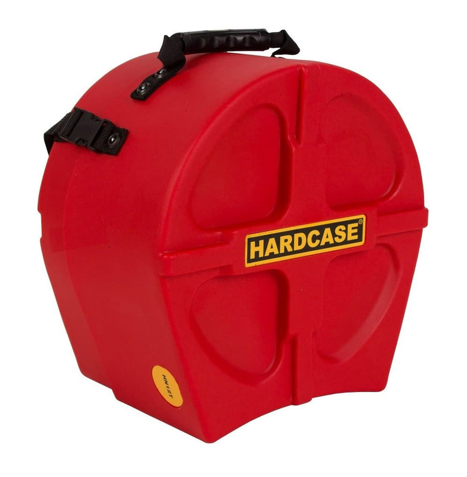 Hardcase HNP12TR - Estuche rígido para tom de 12" (Rojo)