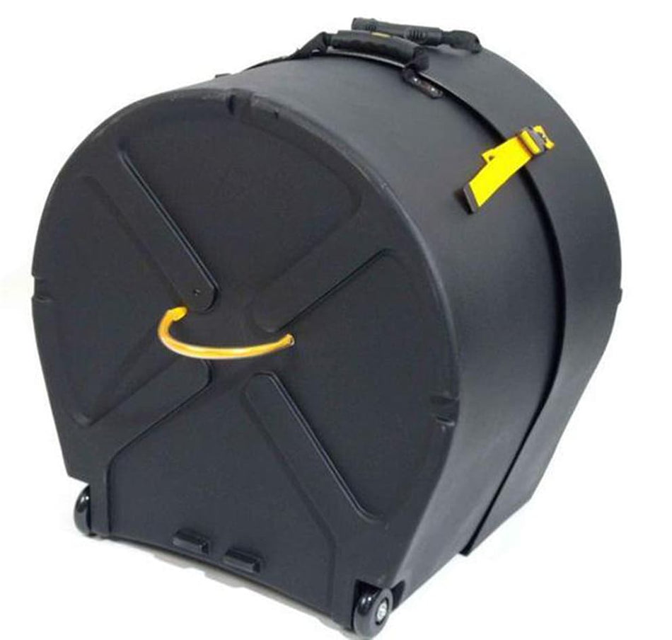 Hardcase HN24B - 24" bass drum case with wheels