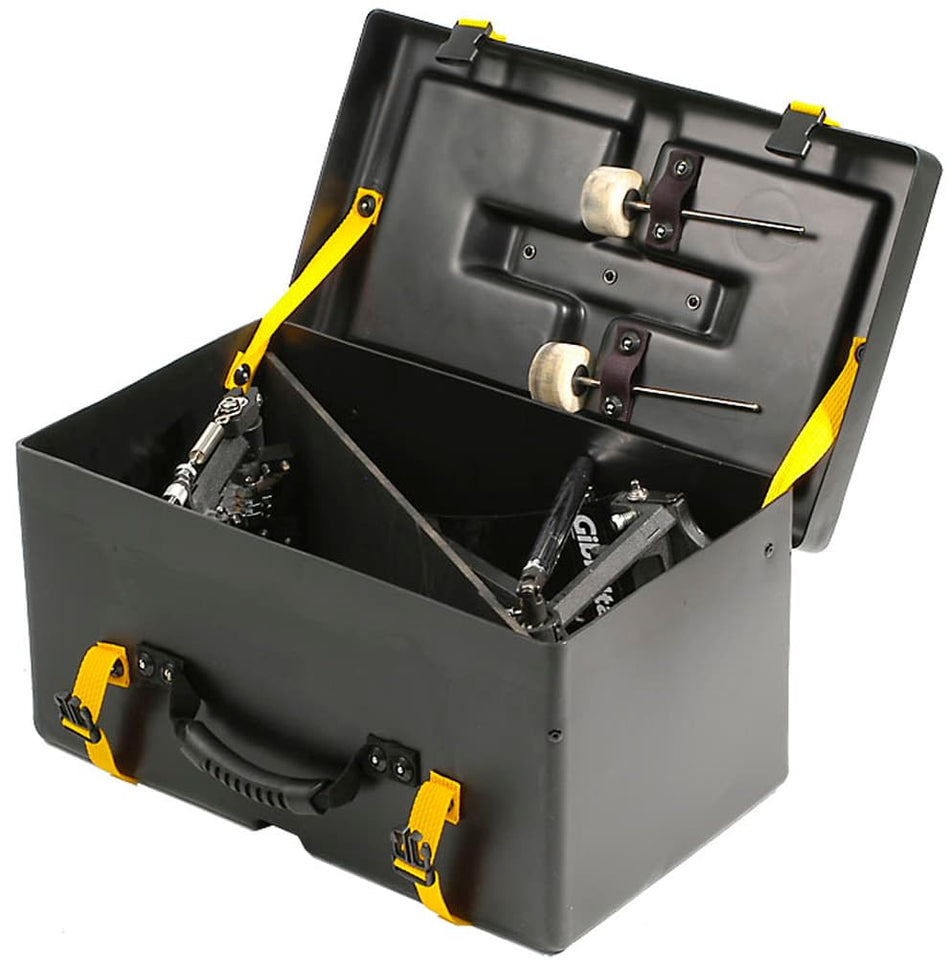 Hardcase HNDBP - Estuche rígido para pedal doble de bombo (compatible con longboard)