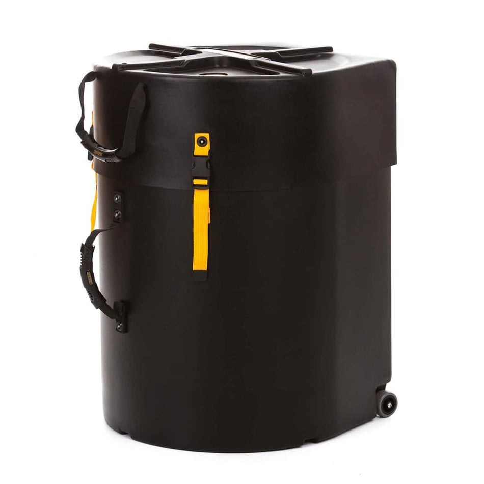 Hardcase HNDJ14 - Estuche rígido para djembe 14" con ruedas y tapa telescópica