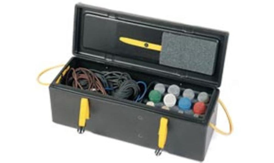 Hardcase HNMIC12 - Estuche rígido para 12 micrófonos con ruedas