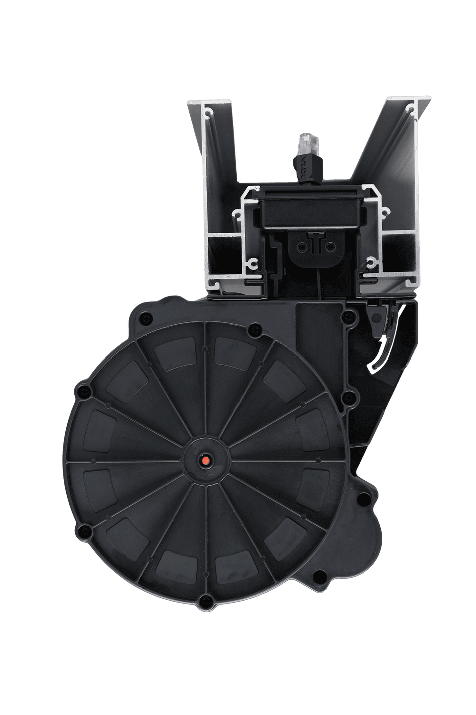 AMX HPX-N102-ETH-R - Módulo de Conectividad Ethernet Cat6 con Cable Retráctil para Cajas HydraPort