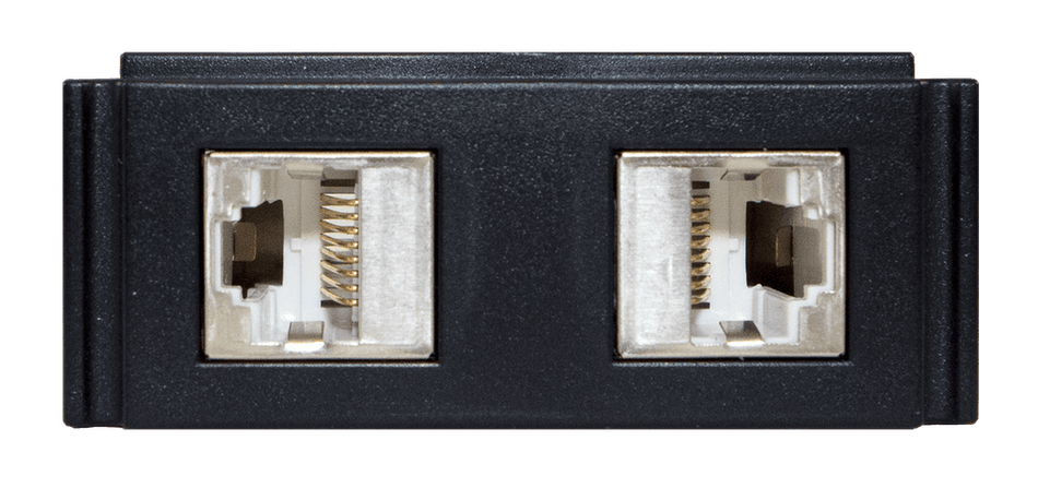 AMX HPX-N102-SRJ45 - Módulo Ethernet Cat6 de Doble Blindaje