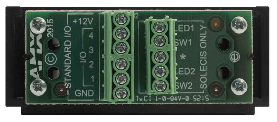 AMX HPX-U100-2BTN - Módulo de Control con 2 Botones para Sistema HydraPort