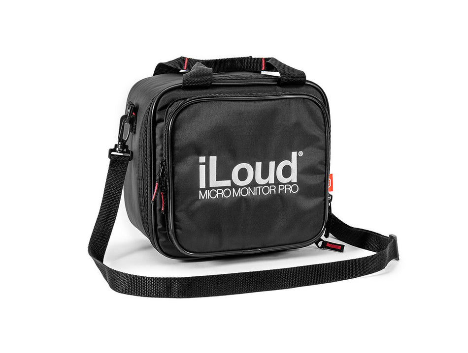 IK Multimedia BAG-ILOUDMMPRO-0001 - Bolsa de viaje para iLoud Micro Monitor Pro (para 2 monitores, negro)
