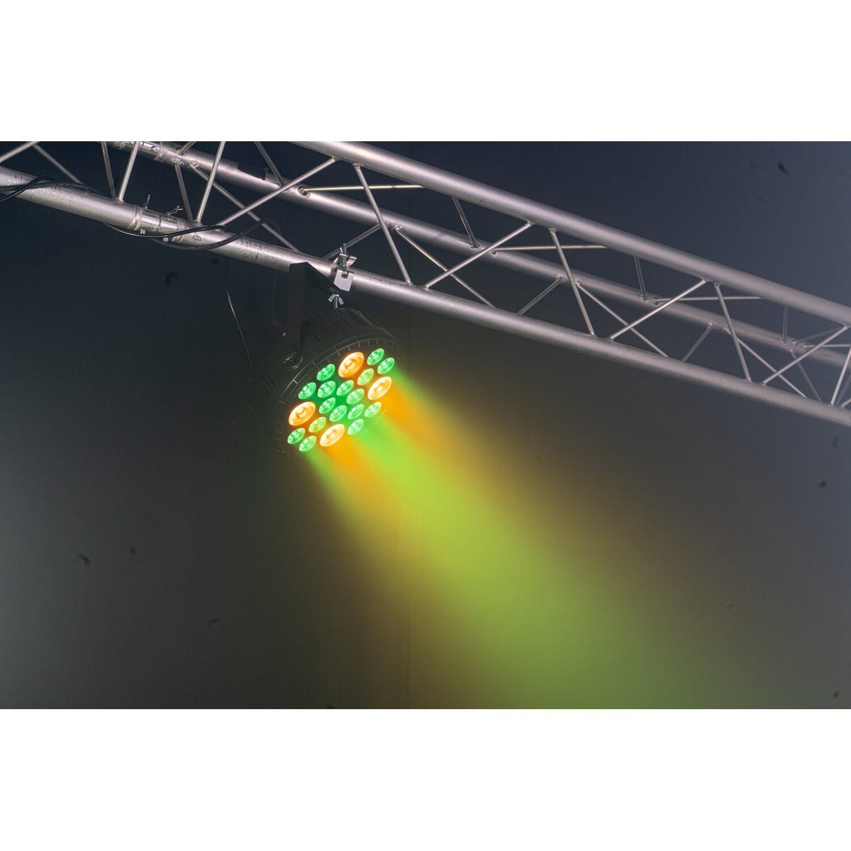 Ibiza Light & Sound BIGPAR-16RGBW4A - Proyector PAR EXTRA-GRANDE 16 × 4 W RGBW 4-en-1 + 4 × 30 W Ámbar - Tempo Shop