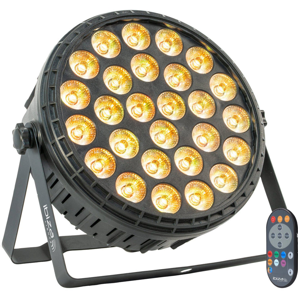 Ibiza Light & Sound BIGPAR-27RGBW – Proyector PAR extra-grande de 27×6 W RGBW 4-en-1 - Tempo Shop