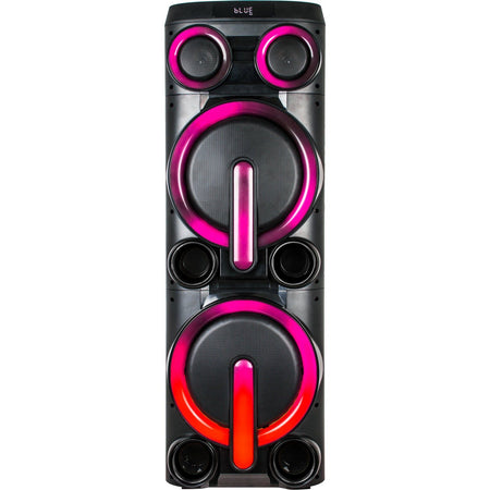 Ibiza Light & Sound BOMBMASTER – Mega altavoz amplificado 2×10″/25 cm – 1000 W - Tempo Shop