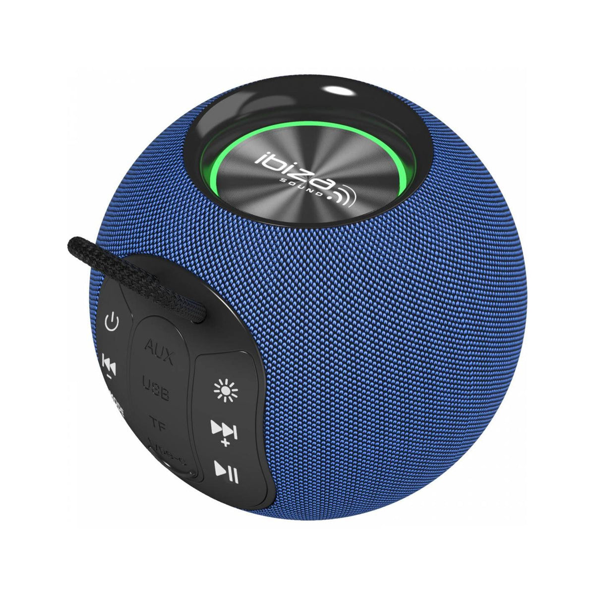 Ibiza Light & Sound BOOMY – Mini altavoz 2,5″ con anillo LED - Tempo Shop