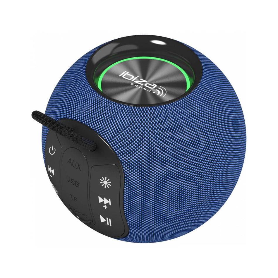 Ibiza Light & Sound BOOMY – Mini altavoz 2,5″ con anillo LED - Tempo Shop