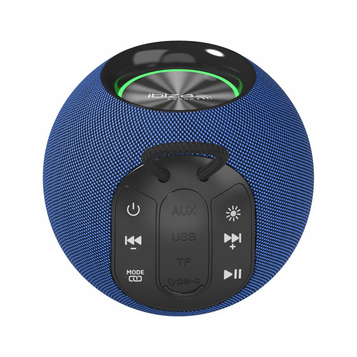 Ibiza Light & Sound BOOMY – Mini altavoz 2,5″ con anillo LED - Tempo Shop