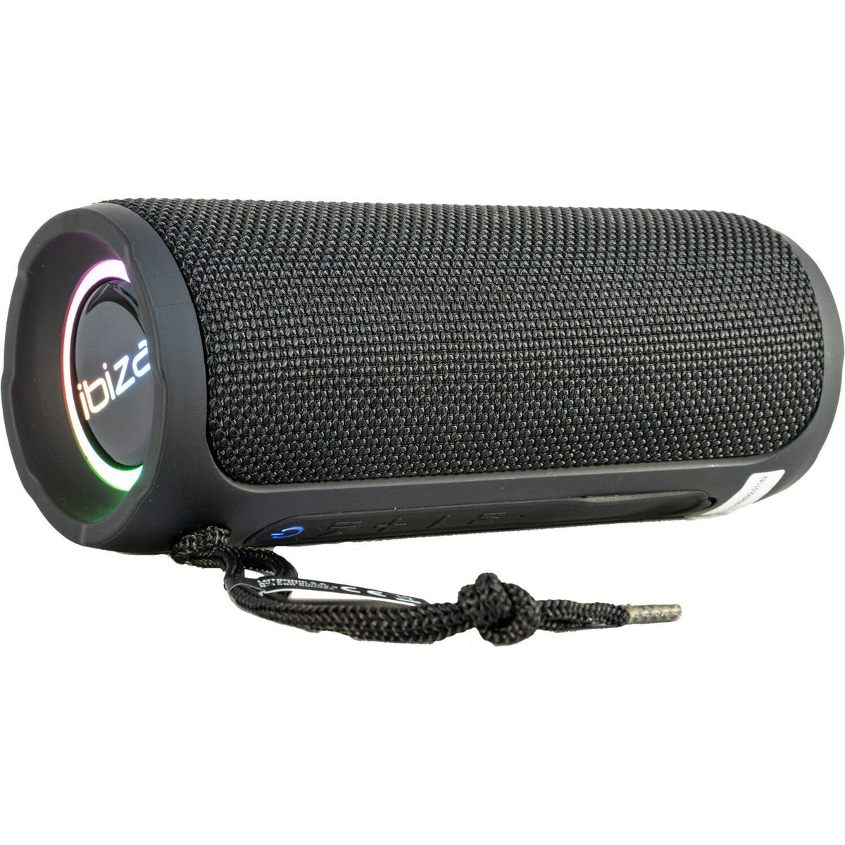 Ibiza Light & Sound BULLET20 - Altavoz Bluetooth iluminado con USB y Micro-SD 20 W - Tempo Shop