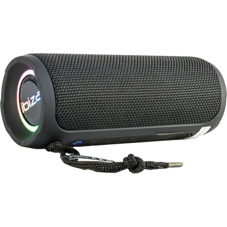 Ibiza Light & Sound BULLET20 - Altavoz Bluetooth iluminado con USB y Micro-SD 20 W - Tempo Shop