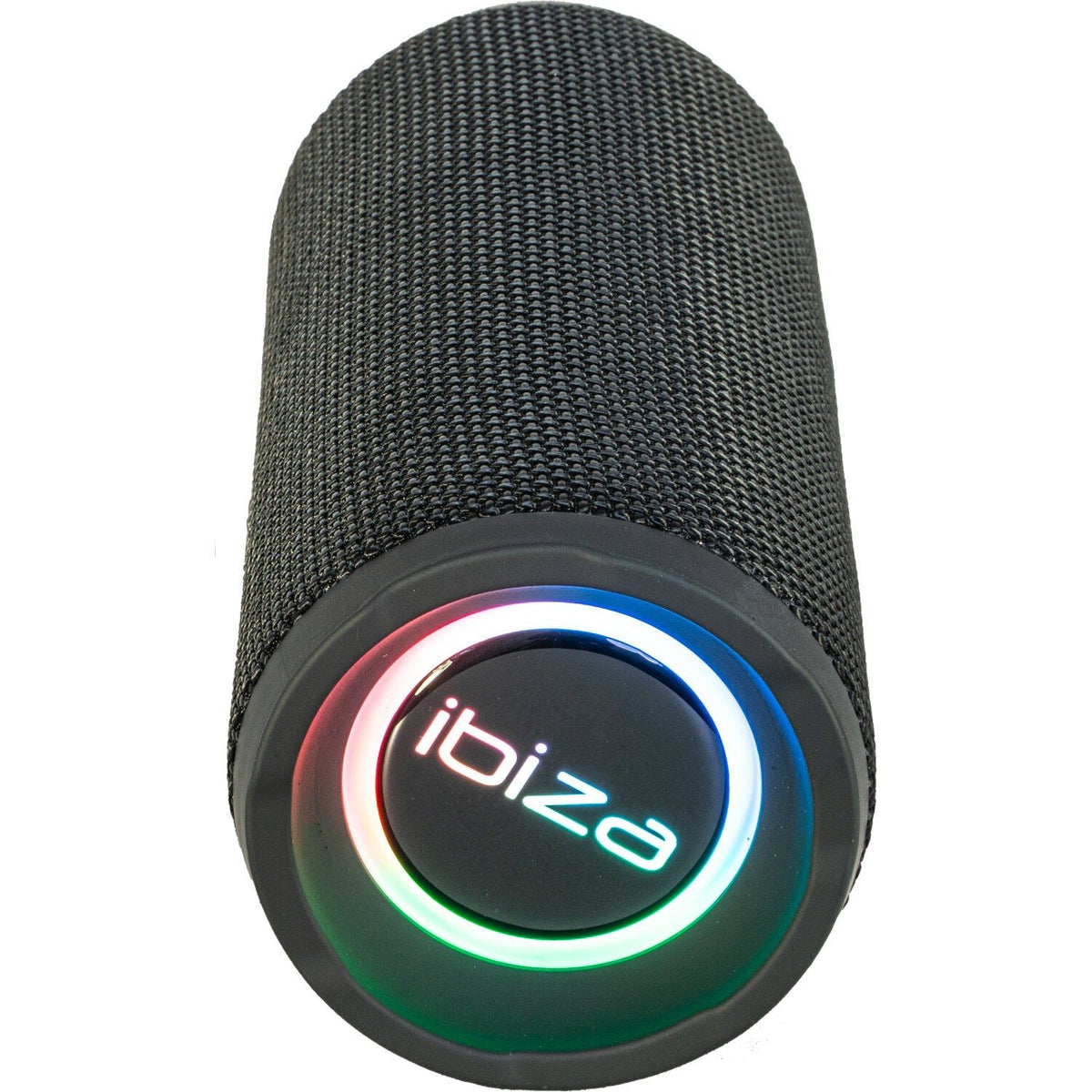 Ibiza Light & Sound BULLET20 - Altavoz Bluetooth iluminado con USB y Micro-SD 20 W - Tempo Shop