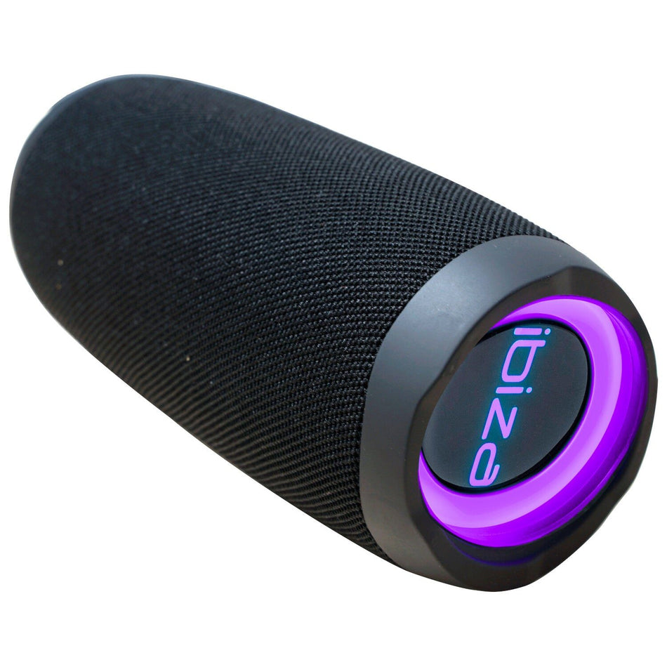 Ibiza Light & Sound BULLET30 - Altavoz Bluetooth iluminado con USB y Micro-SD 30W - Tempo Shop